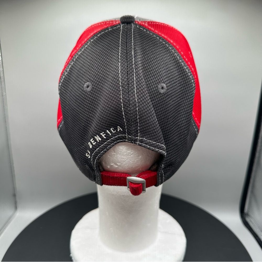 SL Benfica Emblem New Era Adjustable Hat Men OS Gray/Red - Picture 7 of 8
